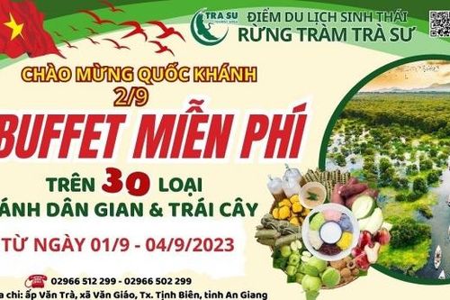 Đại tiệc Buffett Trà Sư mừng Tết Độc lập