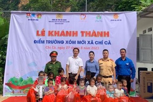Ngôi trường khang trang của học sinh Xín Mần trước thềm năm học mới