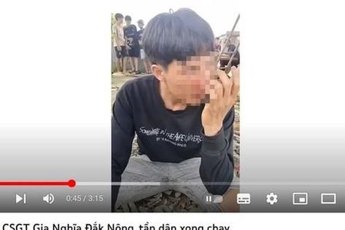Sự thật thông tin CSGT Gia Nghĩa (Đắk Nông) đánh dân xong chạy