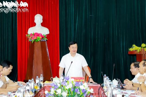 Kết luận của Chủ tịch UBND tỉnh tại buổi làm việc với lãnh đạo huyện Quỳ Hợp