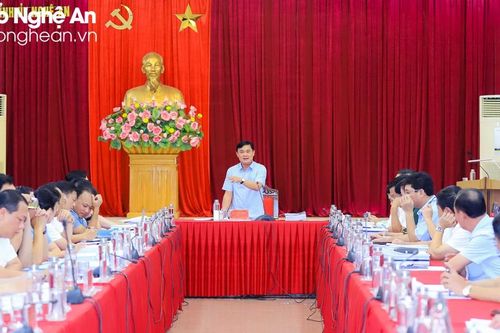 Ban Thường vụ Tỉnh ủy Nghệ An cho ý kiến về định hướng nhiệm vụ năm học 2023 - 2024