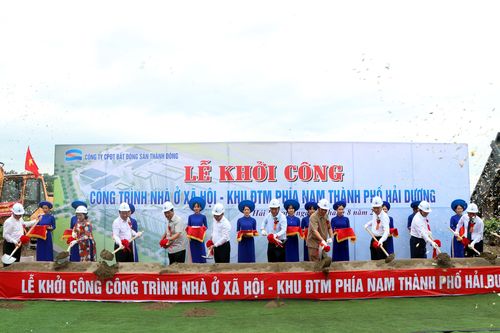 Hải Dương khởi công xây dựng công trình nhà ở xã hội hơn 420 tỷ đồng