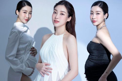 Đỗ Mỹ Linh công khai loạt ảnh mang bầu ái nữ đầu lòng, nhan sắc mẹ bỉm cực đỉnh