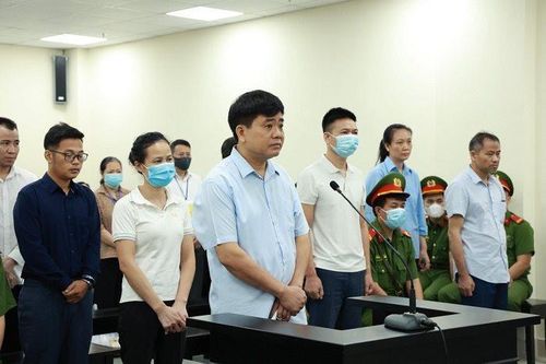 Cựu Chủ tịch Nguyễn Đức Chung bị tuyên phạt 18 tháng tù vụ 'thổi giá' cây xanh