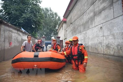 Hơn 3.000 người dân phải sơ tán do mưa lớn, lũ lụt tại Trung Quốc