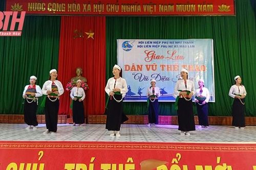Xã Mậu Lâm - điểm sáng phong trào văn hóa - văn nghệ, thể dục - thể thao