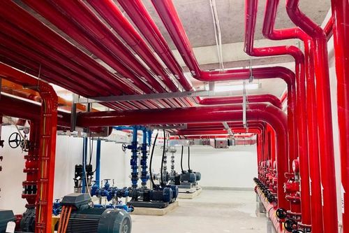 Giải pháp phòng cháy chữa cháy bền vững với ống kẽm nhúng nóng Hoa Sen