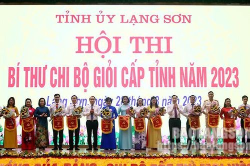 Khai mạc Hội thi Bí thư chi bộ giỏi cấp tỉnh