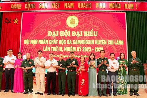 Đại hội Hội Nạn nhân chất độc da cam huyện Chi Lăng, nhiệm kỳ 2023 – 2028