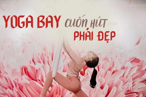 Yoga bay cuốn hút phái đẹp