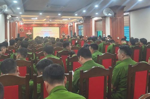 Kiểm tra chất lượng cảnh sát khu vực, cán bộ thực hiện công tác cảnh sát khu vực năm 2023