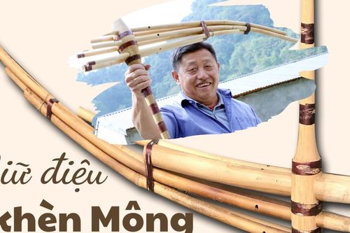Giữ điệu khèn Mông