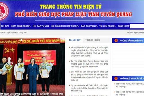 Cuộc thi trực tuyến Tìm hiểu về cải cách tổ chức bộ máy hành chính nhà nước và cải cách chế độ công vụ
