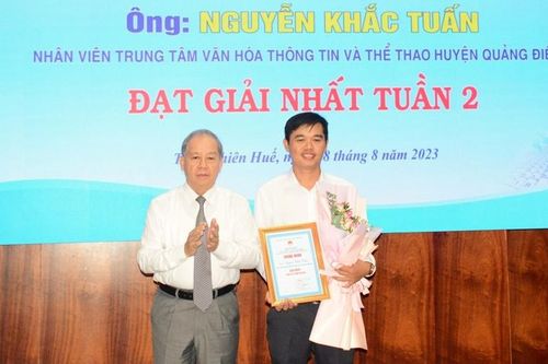 26.288 người tham gia Cuộc thi trắc nghiệm 'Dân vận khéo' tỉnh tuần thứ hai