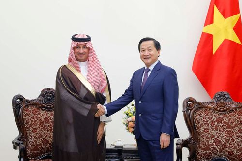 Phó Thủ tướng Lê Minh Khái tiếp Bộ trưởng Du lịch Saudi Arabia