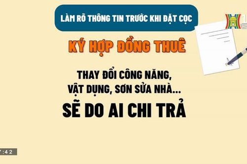 Các lưu ý khi thuê phòng trọ