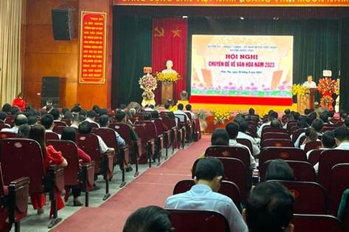 Huyện Phúc Thọ tập trung nâng cao mức độ thụ hưởng văn hóa cho người dân