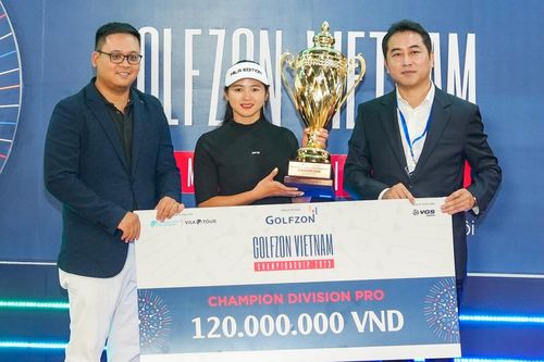 Nữ golfer dân tộc Mông lập kỷ lục tiền thưởng tại Việt Nam