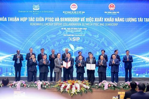 Liên danh PTSC - Sembcorp được cấp phép khảo sát biển cho Dự án điện gió ngoài khơi, xuất khẩu điện sang Singapore