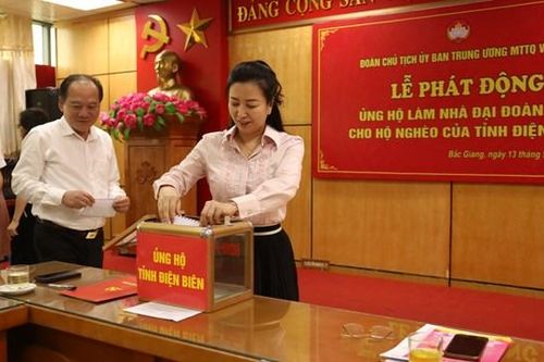 Bắc Giang: Hoàn thành kế hoạch xây nhà Đại đoàn kết cho người nghèo tỉnh Điện Biên