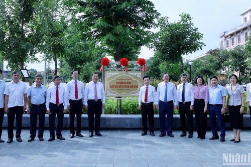 Nam Định: Hoàn thành Quảng trường Hòa Bình trước 6 tháng so dự kiến