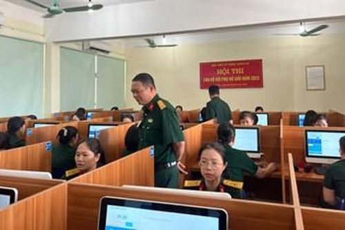 Học viện Kỹ thuật Quân sự tổ chức Hội thi cán bộ Hội Phụ nữ giỏi năm 2023