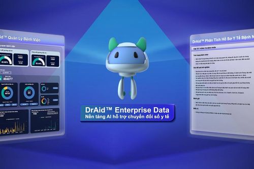DrAid Enterprise Data, nền tảng AI tạo sinh hỗ trợ chuyển đổi số y tế