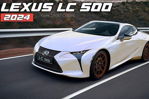 Lexus LC500 Inspiration Series 2024 từ 2,7 tỷ đồng, giới hạn chỉ 125 chiếc