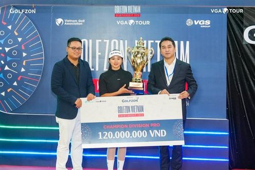 Công bố bảng chia thưởng giải Golfzon Vietnam Championship 2023