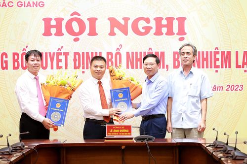 Bắc Giang bổ nhiệm lại Phó Giám đốc Sở GD&ĐT