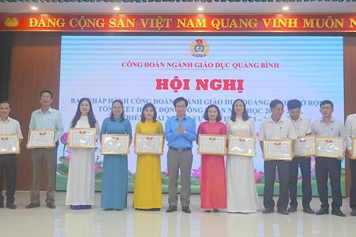 Công đoàn ngành Giáo dục Quảng Bình triển khai phong trào thi đua, sáng tạo