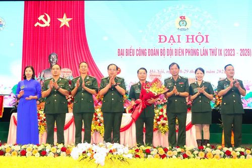 Đại hội đại biểu Công đoàn BĐBP lần thứ IX thành công tốt đẹp