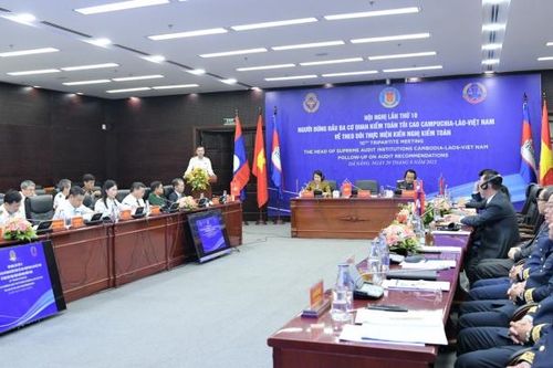 Hội nghị Người đứng đầu Kiểm toán nhà nước Campuchia - Lào - Việt Nam lần thứ 10