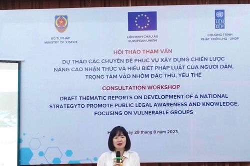 Nâng cao nhận thức, hiểu biết pháp luật cho nhóm đặc thù, yếu thế