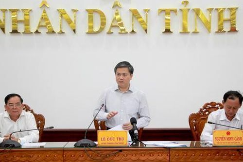 Bí thư Bến Tre Lê Đức Thọ: 'Cấp bách chống sạt lở, bảo vệ tài sản người dân'