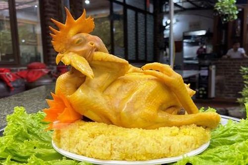 Mâm cỗ gà cúng ngày rằm tháng Bảy 'cháy hàng'