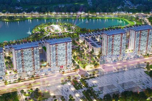Khai Sơn City nhộn nhịp đón khách thăm quan sau cất nóc
