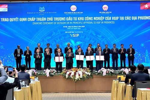 Hà Tĩnh đón nhận dự án VSIP 64,8 triệu USD