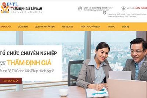 Công ty thẩm định giá Tây Nam 'dính' hàng loạt vi phạm trong công tác thẩm định giá