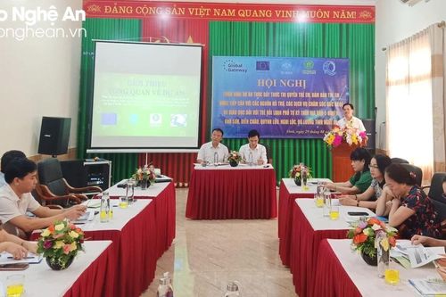 Triển khai dự án thúc đẩy thực thi quyền trẻ em ở Nghệ An