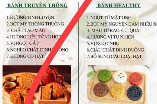 Bảng so sánh bánh Trung thu truyền thống và bánh healthy: Bánh healthy có thực sự lành mạnh?