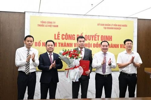 Vinataba: Công bố quyết định bổ nhiệm Thành viên Hội đồng Thành viên