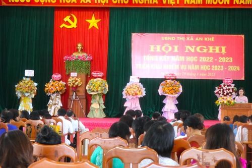An Khê triển khai nhiệm vụ năm học 2023-2024