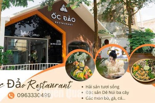 Ốc Đảo Restaurant: Lan tỏa tinh hoa ẩm thực