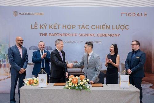 Masterise Homes hợp tác với nhà phân phối độc quyền nội thất hàng hiệu Modale