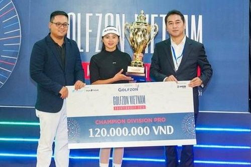 Trao 600 triệu tiền thưởng cho các VĐV xuất sắc Giải golf chuyên nghiệp