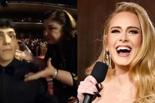 Adele có pha xử lý tinh tế khi fan đứng lên cổ vũ làm chắn tầm nhìn của khán giả khác