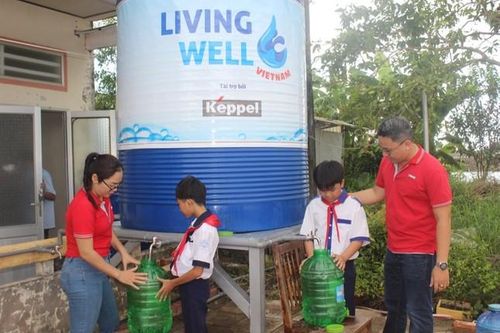 Dự án 'Living Well' đưa nước sạch đến với hơn 10.000 người dân tỉnh Cà Mau