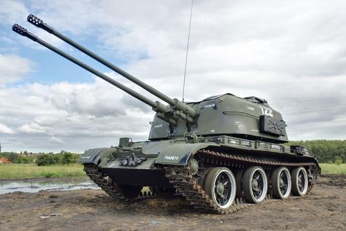 Pháo phòng không tự hành ZSU-57-2 'Máy tuốt lúa địa ngục' vẫn cực kỳ đáng gờm