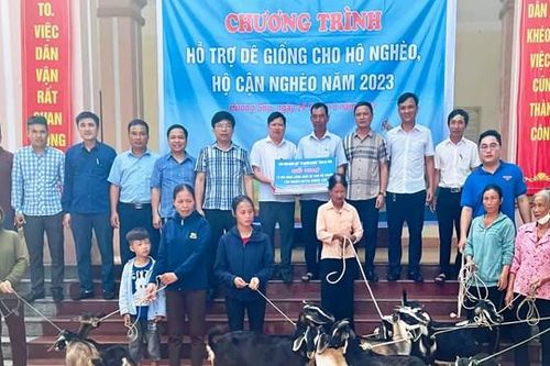 Thiết thực hỗ trợ người nghèo